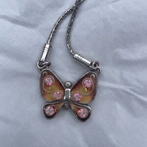 Brighton PAPILLION Butterfly Reversible Necklace